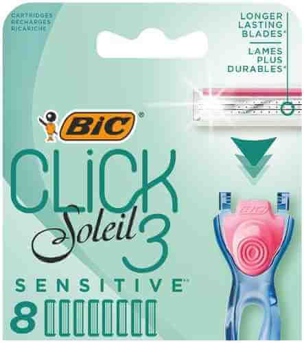 Кассеты для бритья Bic Click 3 Soleil Sensitive 8шт арт. 1211905