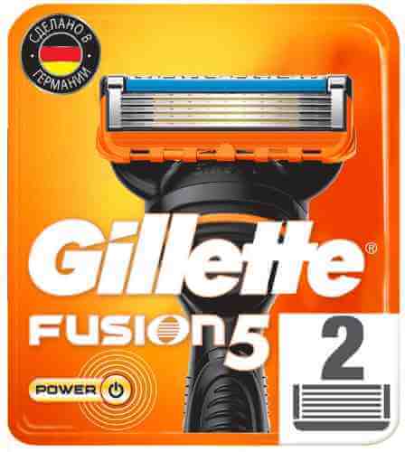 Кассеты для бритья Gillette Fusion Power 2шт арт. 373615