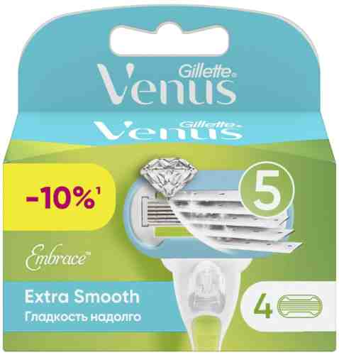 Кассеты для бритья Gillette Venus Embrace 4шт арт. 615997