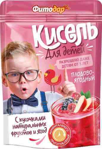 Кисель Фитодар плодово-ягодный детский 150г арт. 985164