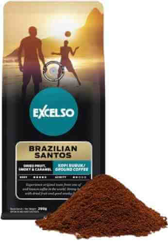 Кофе молотый Excelso Arabica Brazilian Santos 200г арт. 1102238