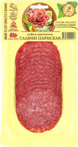 Колбаса Иней Пармская салями сырокопченая 80г арт. 1188404