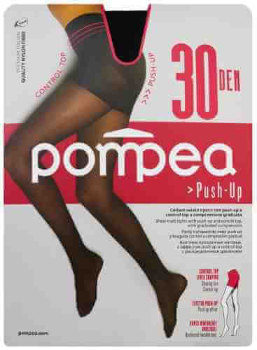 Колготки Pompea Push-Up Studio 30 den 4-L nero арт. 1140505