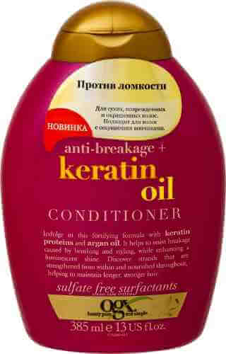 Кондиционер для волос OGX Кератиновое масло против ломкости 385мл арт. 511348