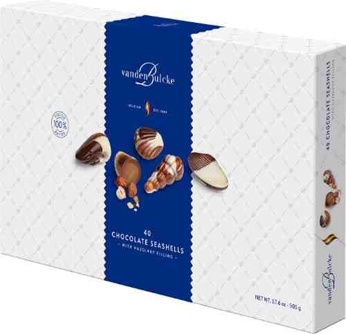 Конфеты Vandenbulcke Морские ракушки шоколадные 500г арт. 532224