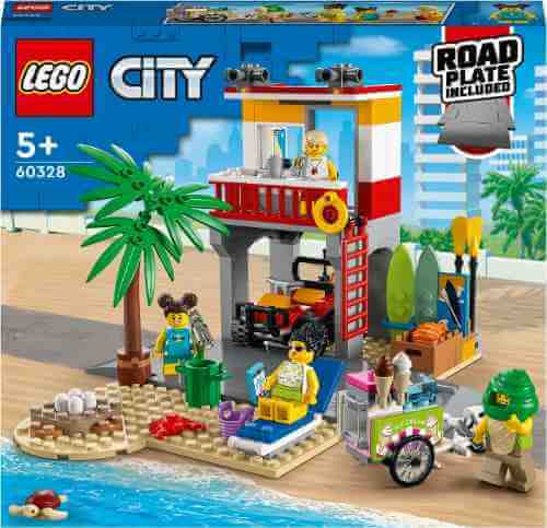 Конструктор LEGO City 60328 Пост спасателей на пляже арт. 1183639