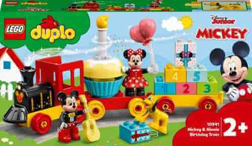 Конструктор LEGO DUPLO Disney 10941 Праздничный поезд Микки и Минни арт. 1030805