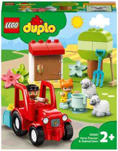 Конструктор LEGO DUPLO Town 10950 Фермерский трактор и животные арт. 1129523