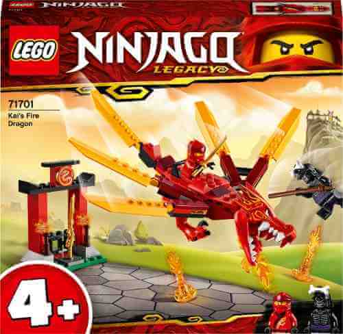 Конструктор LEGO NINJAGO 71701 Огненный дракон Кая арт. 993994