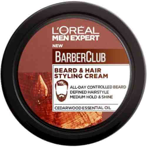 Крем для бороды и волос Loreal Paris Men Expert Barber Club 75мл арт. 868654
