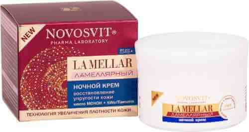 Крем для лица Novosvit La Mellar ночной ламеллярный восстановление упругости кожи 50мл арт. 1007758