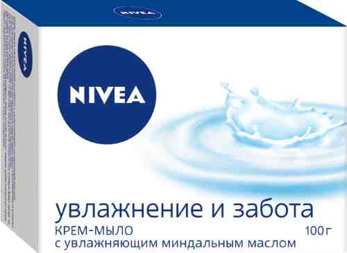 Крем-мыло Nivea Увлажнение и забота 100г арт. 373445