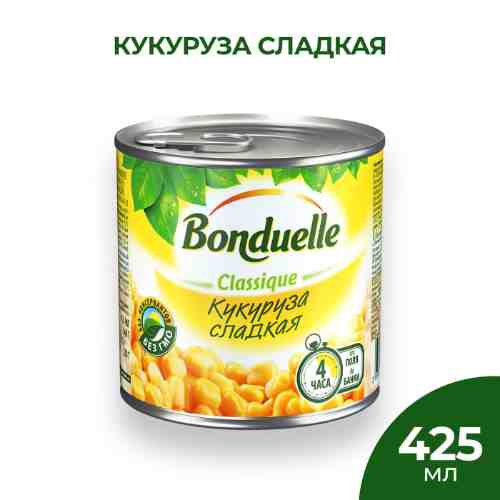 Кукуруза Bonduelle Classique сладкая 340г арт. 304754