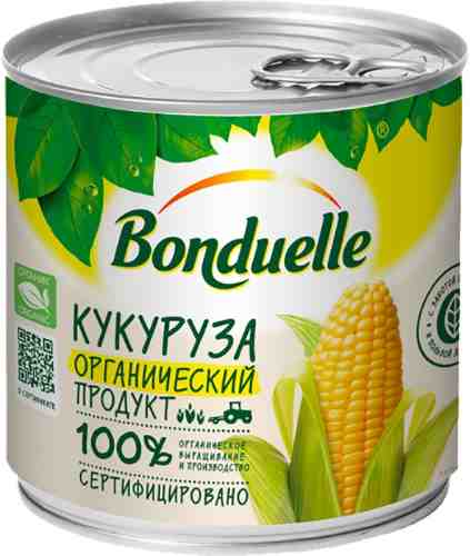 Кукуруза Bonduelle в зернах органик 425мл арт. 1139984