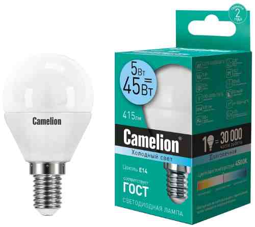 Лампа светодиодная Camelion E14 5Вт арт. 1070567