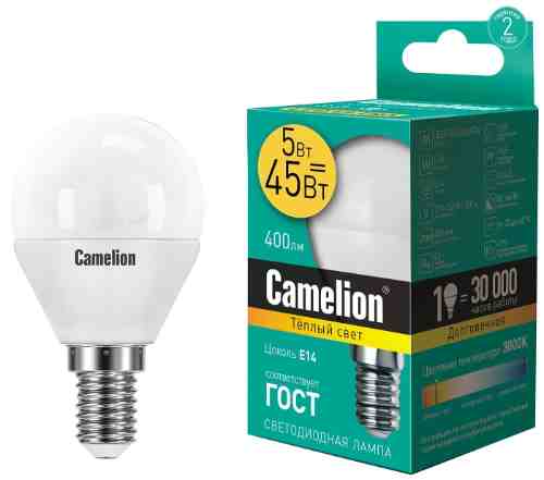 Лампа светодиодная Camelion E14 5Вт арт. 1070687