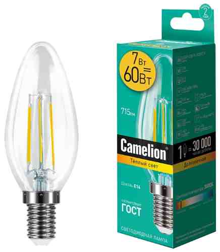 Лампа светодиодная Camelion E14 7Вт арт. 1070676
