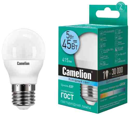 Лампа светодиодная Camelion E27 5Вт арт. 1070572