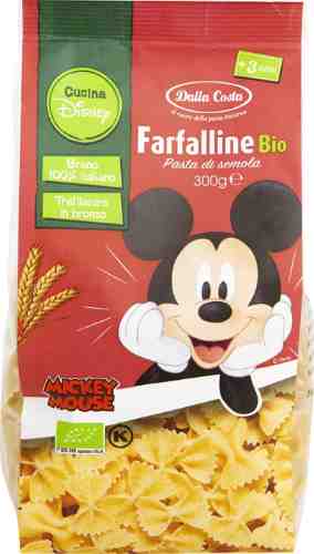 Макароны Dalla Costa Disney Farfalline Bio 300г арт. 508857