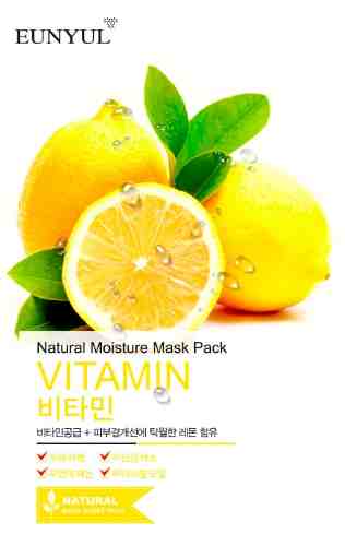 Маска для лица Eunyul тканевая с витаминами 22мл арт. 981809