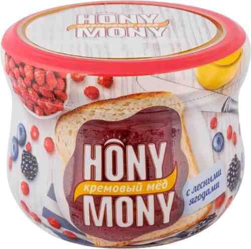Мед HonyMony кремовый с лесными ягодами 250г арт. 1137017