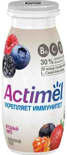 Напиток Actimel Мультивитамины Ягодный микс 2.5% 100г арт. 523623