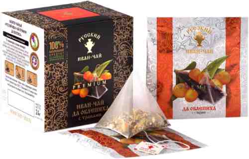 Напиток чайный Русский Иван-чай Premium да облепиха с травами 12*2г арт. 696105