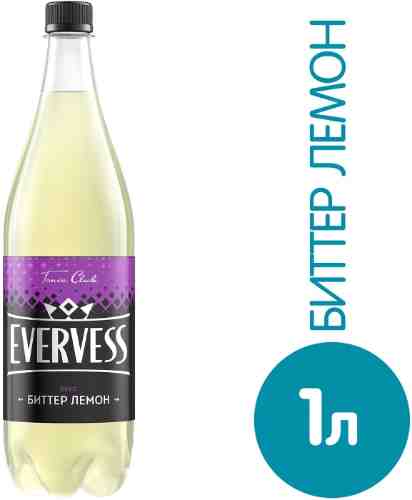 Напиток Evervess Тоник Лимонный вкус 1л арт. 521197