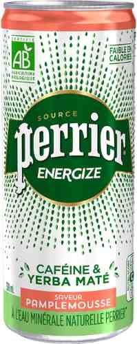 Напиток Perrier Energize Тонизирующий со вкусом грейпфрута 330мл арт. 1196221