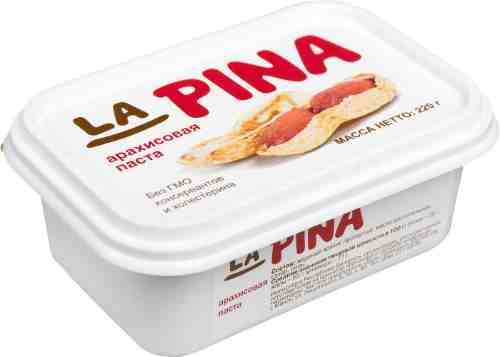 Паста La Pina Арахисовая 220г арт. 475367