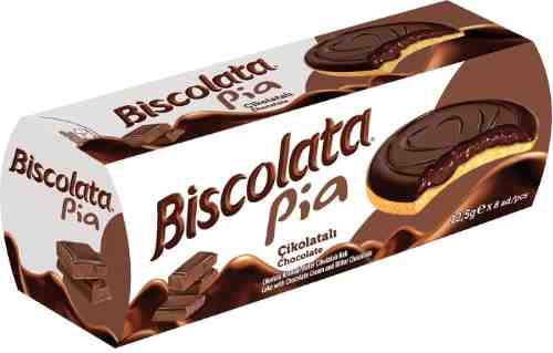 Печенье Biscolata Pia с шоколадом 100г арт. 1131999