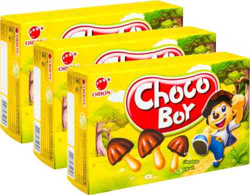 Печенье Choco Boy 45г (упаковка 3 шт.) арт. 309128pack