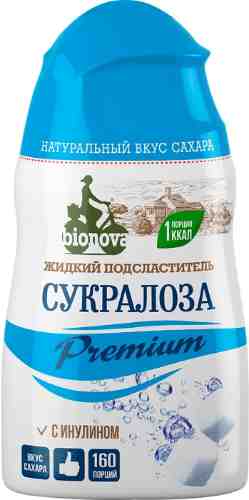 Подсластитель жидкий Bionova Сукралоза Premium 80г арт. 868818