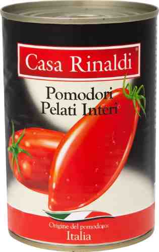 Помидоры Casa Rinaldi очищенные в томатном соке 400г арт. 449373