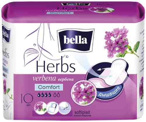 Прокладки Bella Herbs Verbena Comfort 10шт арт. 958640