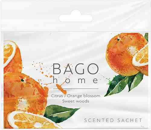 Саше ароматическое Bago home для дома Сочный апельсин арт. 1179813