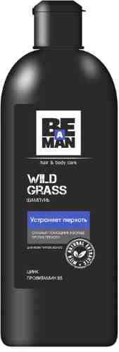 Шампунь для волос Be a man Wild grass Устраняет перхоть 360мл арт. 1116162