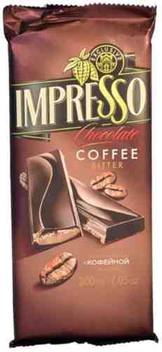 Шоколад Impresso Горький с кофейной начинкой 200г арт. 864581
