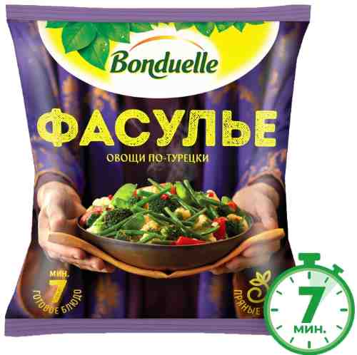 Смесь овощная Bonduelle Фасулье по-турецки 400г арт. 1000865