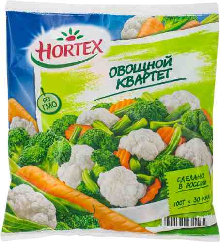 Смесь овощная Hortex Овощной квартет быстрозамороженная 400г арт. 315723