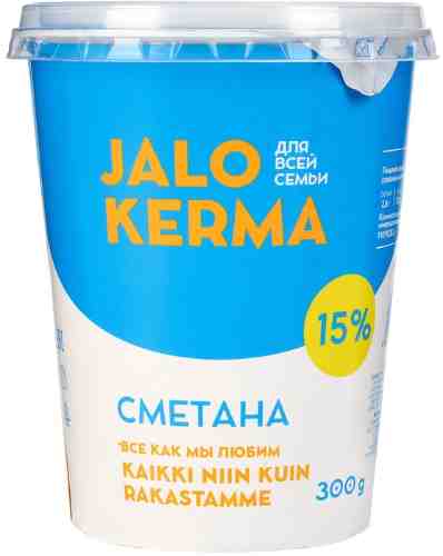 Сметана Jalo Kerma 15% 300г арт. 1209582