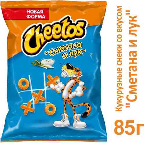 Снеки кукурузные Cheetos Сметана и лук 85г арт. 382738