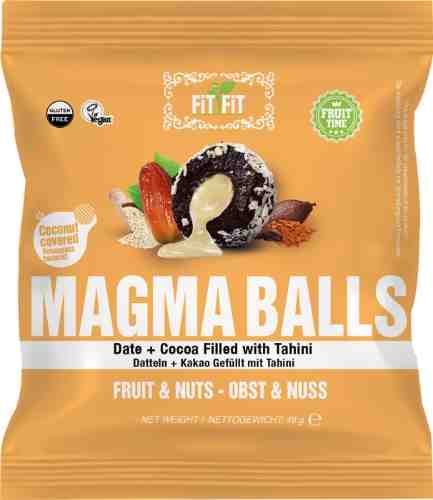 Снеки Magma Balls Финик-какао с тахини 48г арт. 1187790