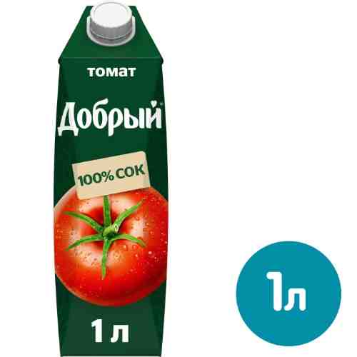 Сок Добрый Томатный 1л арт. 306200