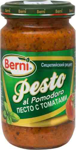 Соус Berni Песто с томатами 195г арт. 431638