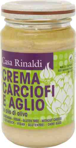 Соус Casa Rinaldi Крем-паста из артишоков с чесноком в оливковом масле 180г арт. 616670