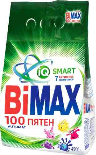 Стиральный порошок BiMax 100 пятен автомат 4.5кг арт. 511608