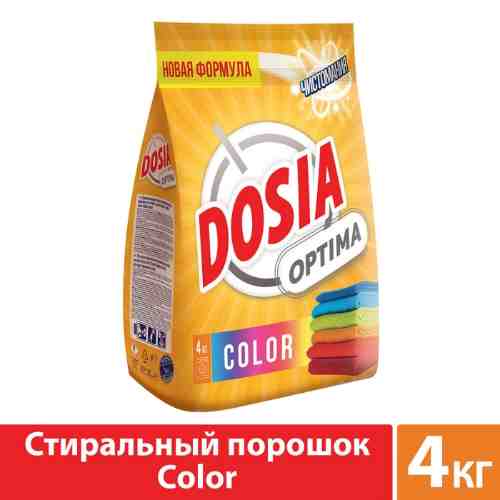Стиральный порошок Dosia Optima Color 4кг (упаковка 2 шт.) арт. 871827pack