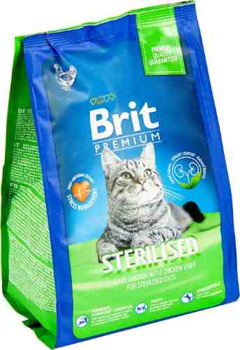 Сухой корм для кошек Brit Premium с курицей 0.8кг арт. 1187667
