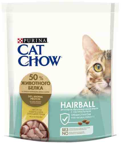 Сухой корм для кошек Cat Chow Hairball Control 400г арт. 695122